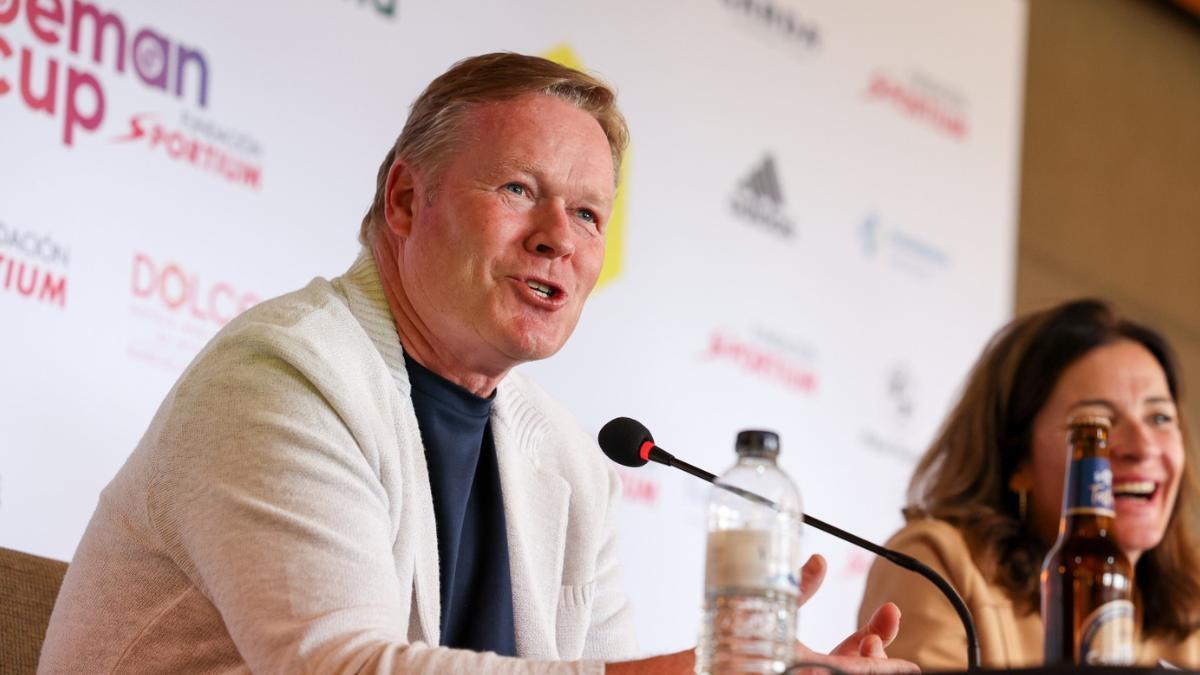 Koeman: "Yamal es muy bueno pero Messi es único"