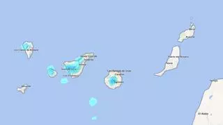Tenerife espera lluvias débiles y posibles "goterones" este lunes