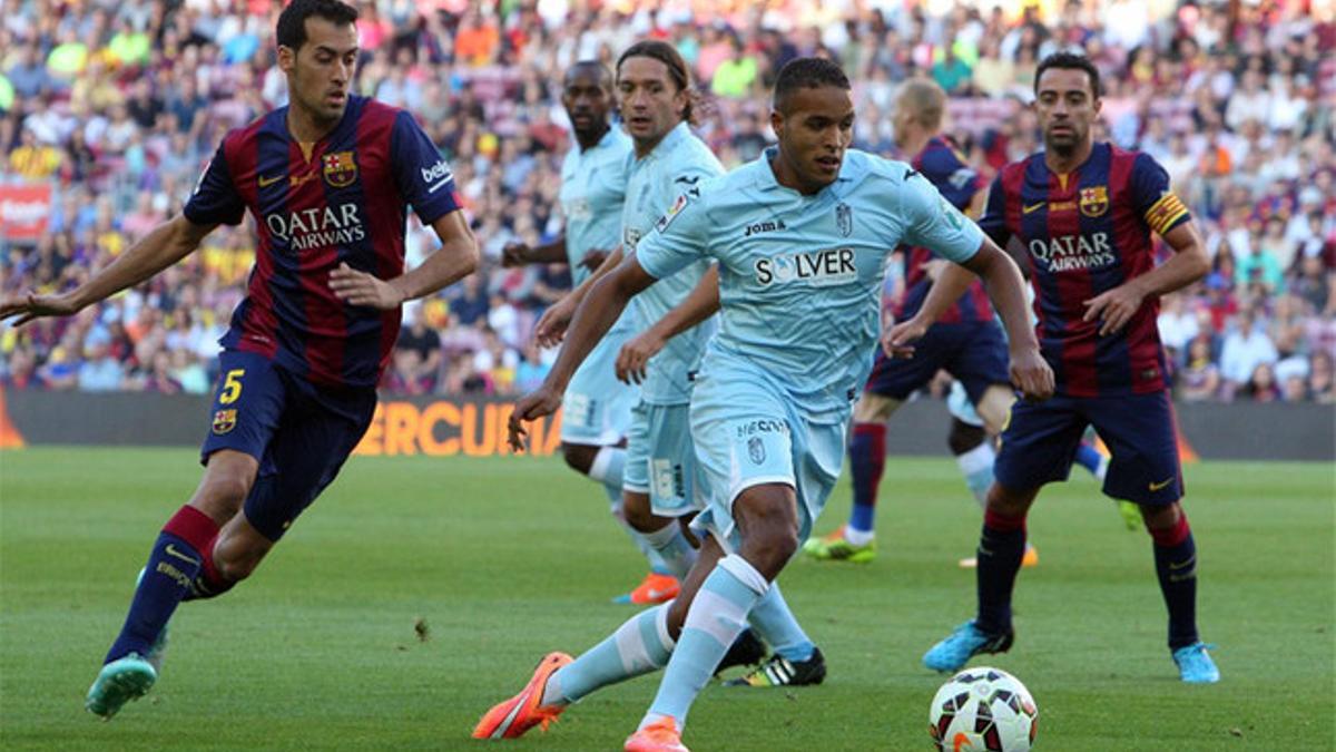 Partido en el Camp Nou de la primera vuelta