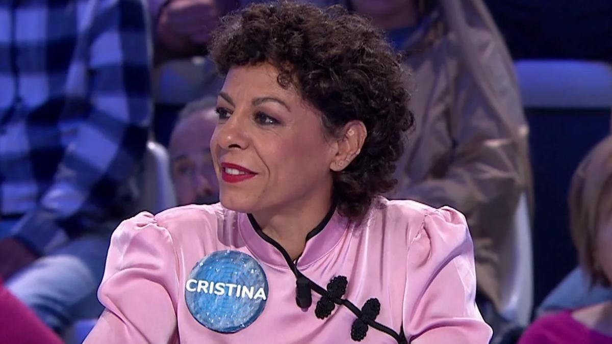 Cristina Medina en ’Pasapalabra’.