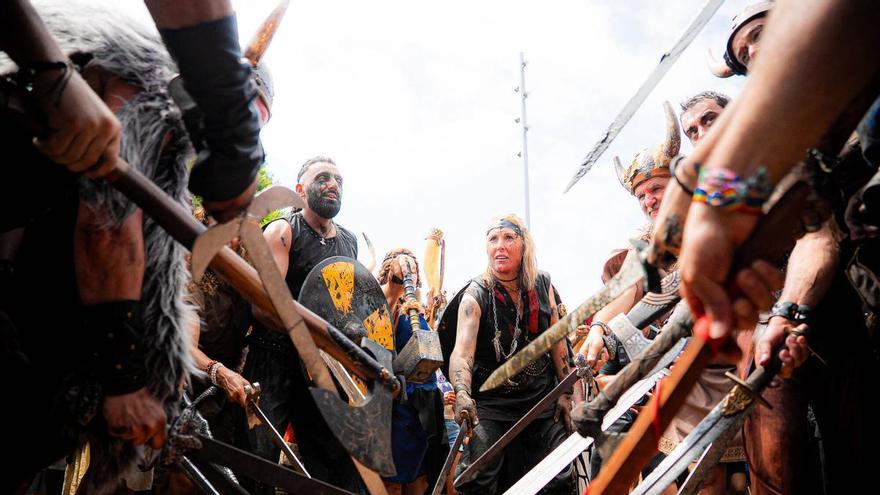 Los vikingos desembarcan de nuevo en Catoira