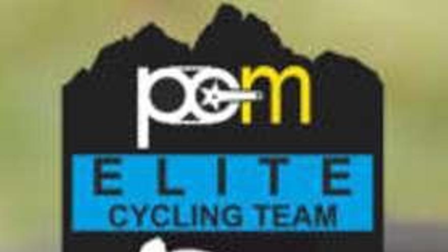 Escudo del equipo de la Peña Ciclista Monchi (PCM).