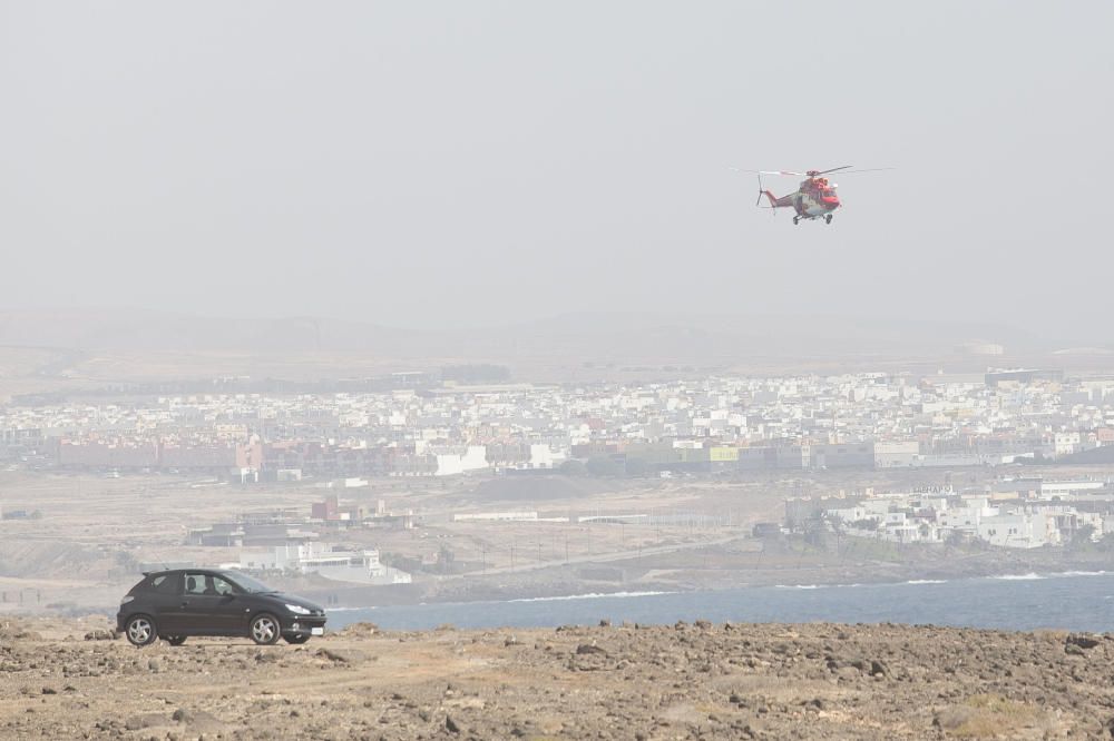 Búsqueda del bañista desaparecido en Fuerteventura