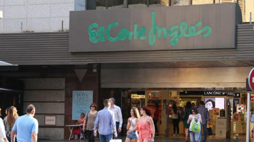 El centro de El Corte Inglés de Alicante