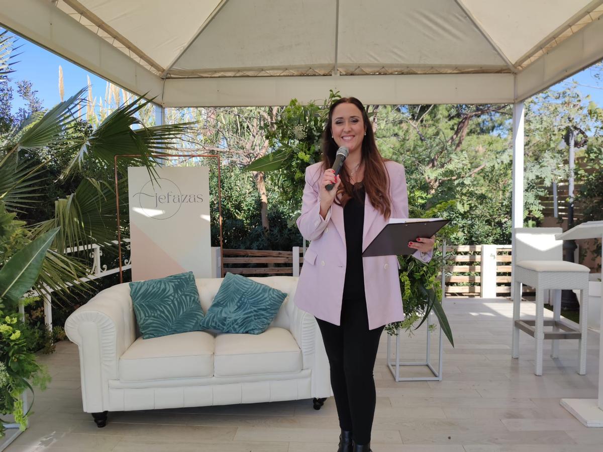 La periodista y emprendedora Eva Bellido se encargó de presentar el acto.