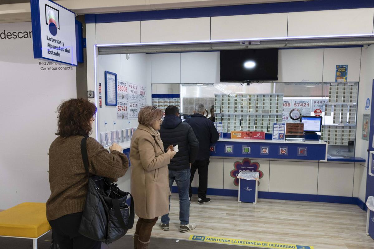 Administración de Loterías "La Sort", en una imagen de archivo.
