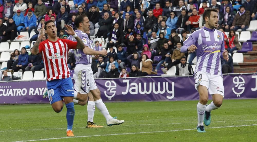 Valladolid - Sporting, en imágenes