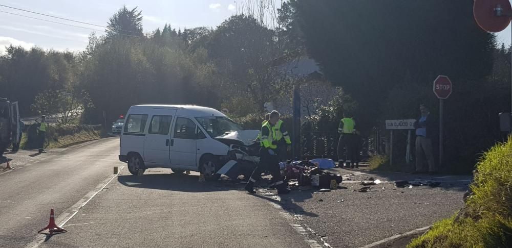 Accidente en Oviedo: Fallece un motorista en Santa Marina de Piedramuelle