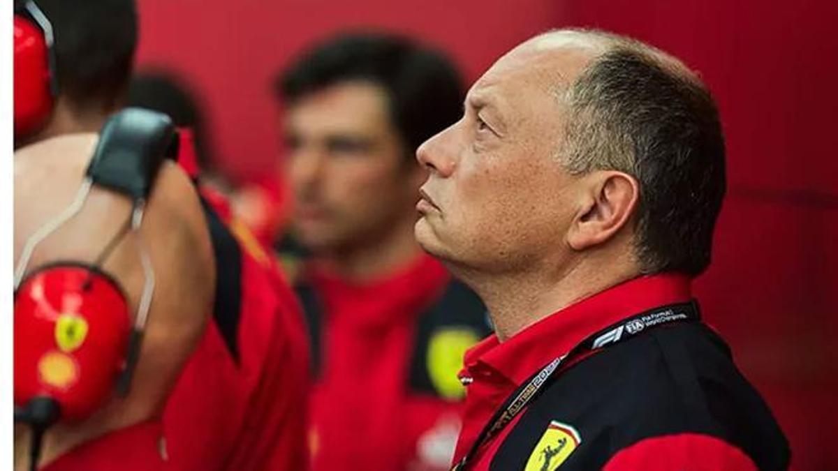 Vasseur, el jefe de Sainz en Ferrari, no está contento con el rendimiento de nuevo monoplaza SF-23.