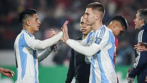 Así fue el debut de Franco Mastantuono con la Selección Argentina
