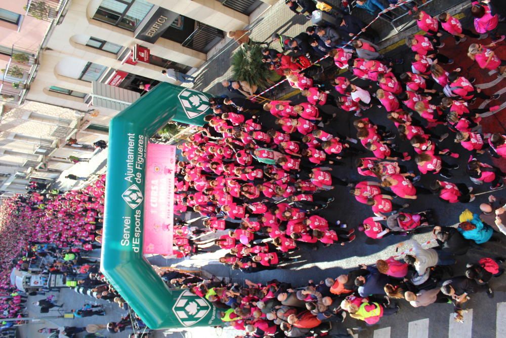 Sortida de la 1a Cursa de la Dona de Figueres