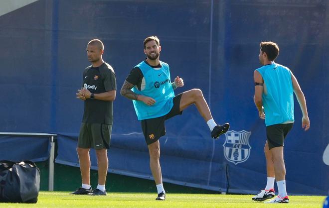 ¡Buenas noticias para Xavi! Íñigo ya entrena con el grupo antes del Barça - Cádiz