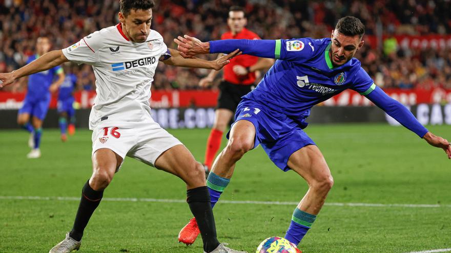 Resumen, goles y highlights del Sevilla 2 - 1 Getafe de la jornada 16 de LaLiga Santander