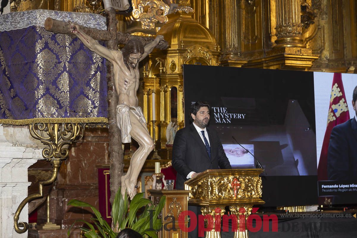 Así ha sido la inauguración de la exposición The Mystery Man en Caravaca. Descubre como es la muestra que atrae a miles de personas