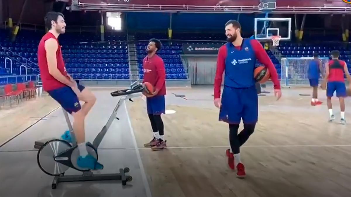 ¡Mirotic vuelve a entrenar con el equipo!