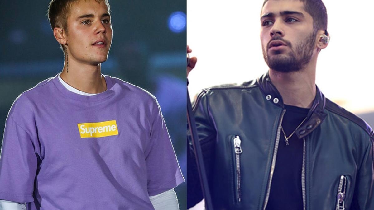 Justin Bieber y Zayn Malik