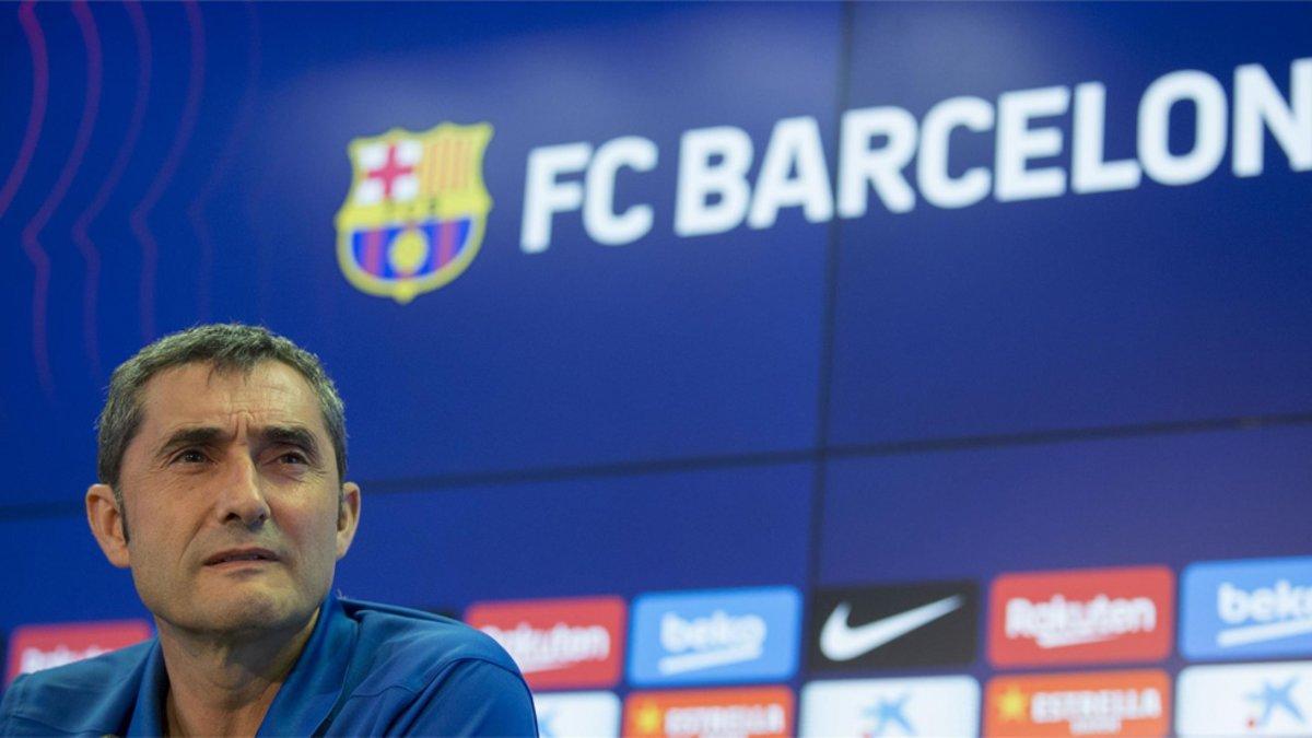 Ernesto Valverde, entrenador del FC Barcelona