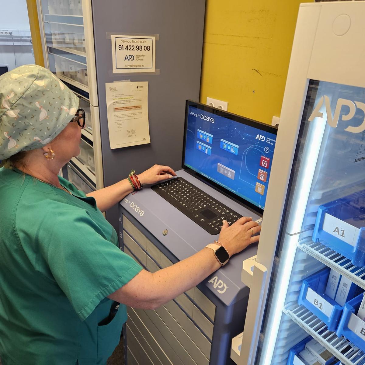 El Hospital General de Elche utiliza un sistema automatizado de dispensación de medicamentos