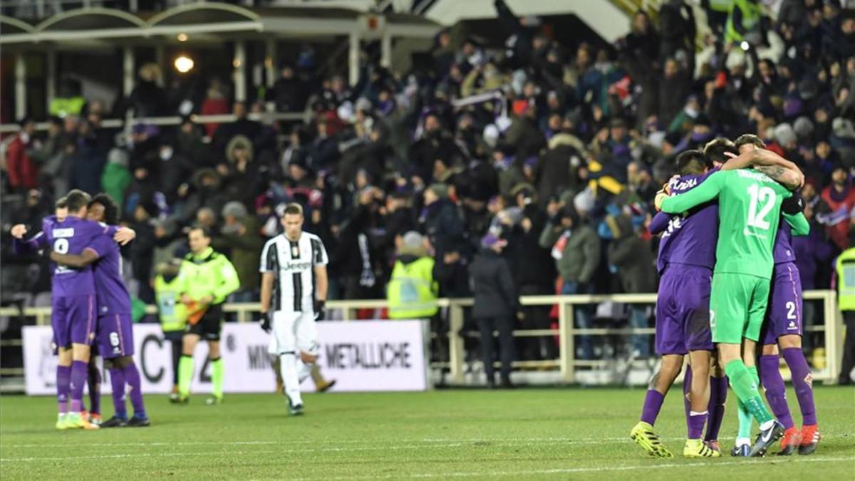 La Fiorentina sorprendió a la 'vecchia signora'