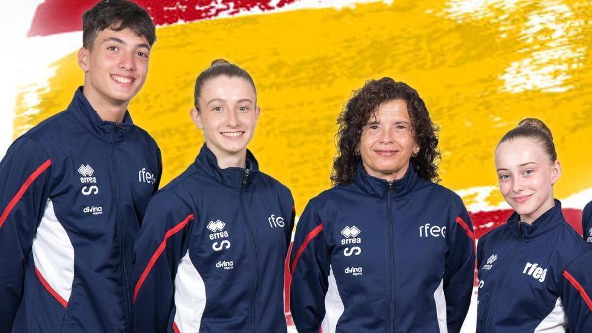 Los y las gimnastas de Xàtiva que participarán en el mundial.