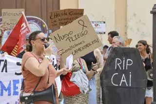 Los trabajadores del CAI inician las protestas