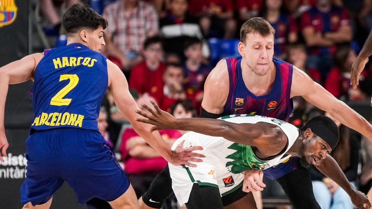 Sylvain Francisco, en el duelo entre Barça y Zalgiris