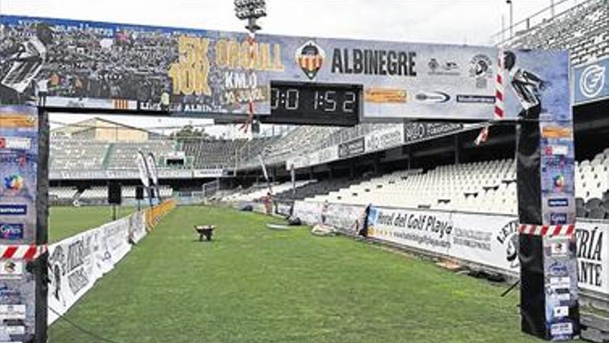 La carrera 10K y 5K Orgull Albinegre invade hoy Castalia