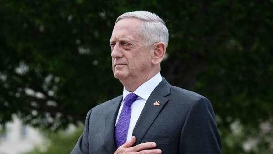 El secretario de Defensa de Estados Unidos, James Mattis.  // Efe