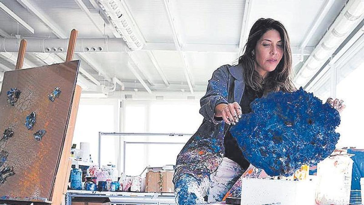 La artista castellonense Cristina Babiloni.