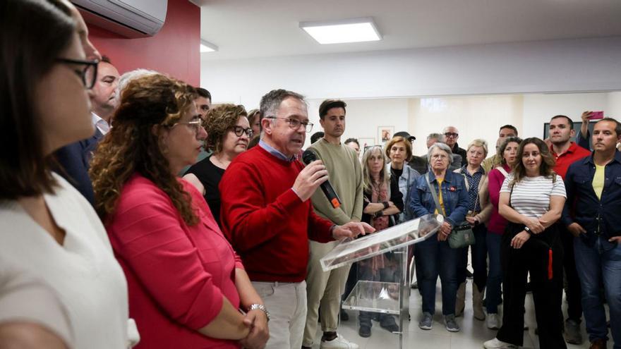 Los socialistas de Ibiza muestran su apoyo a Pedro Sánchez