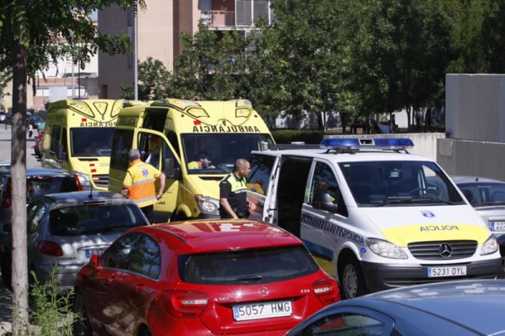 Accident a Girona