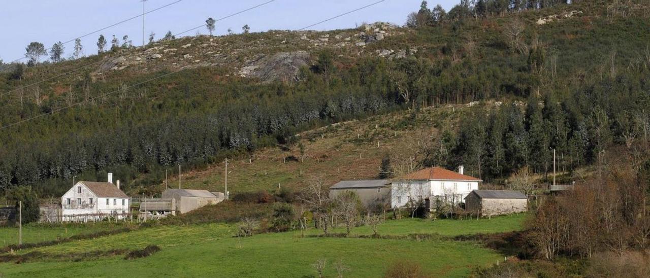 El lugar de A Pedreira (Agar) vuelve a estar habitado.