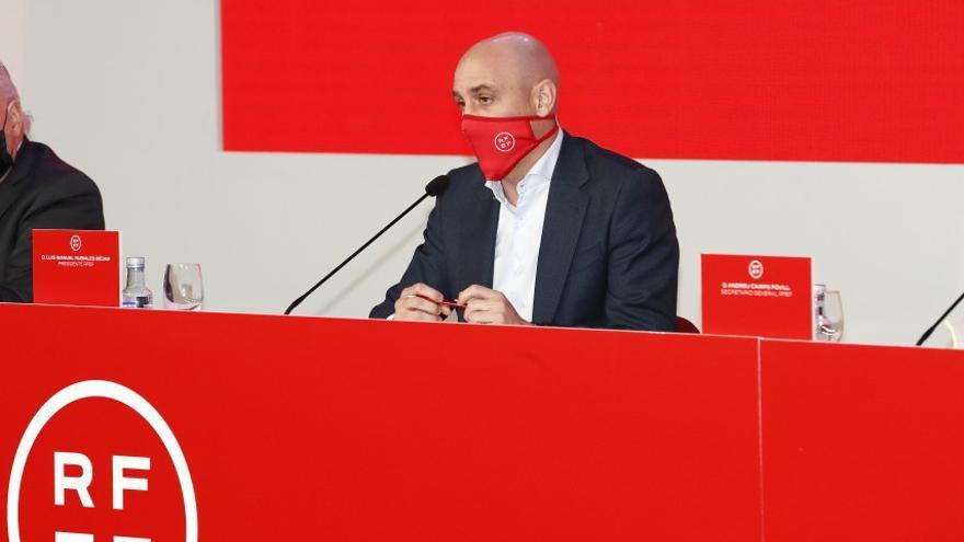 Luis Rubiales, presidente de la RFEF.