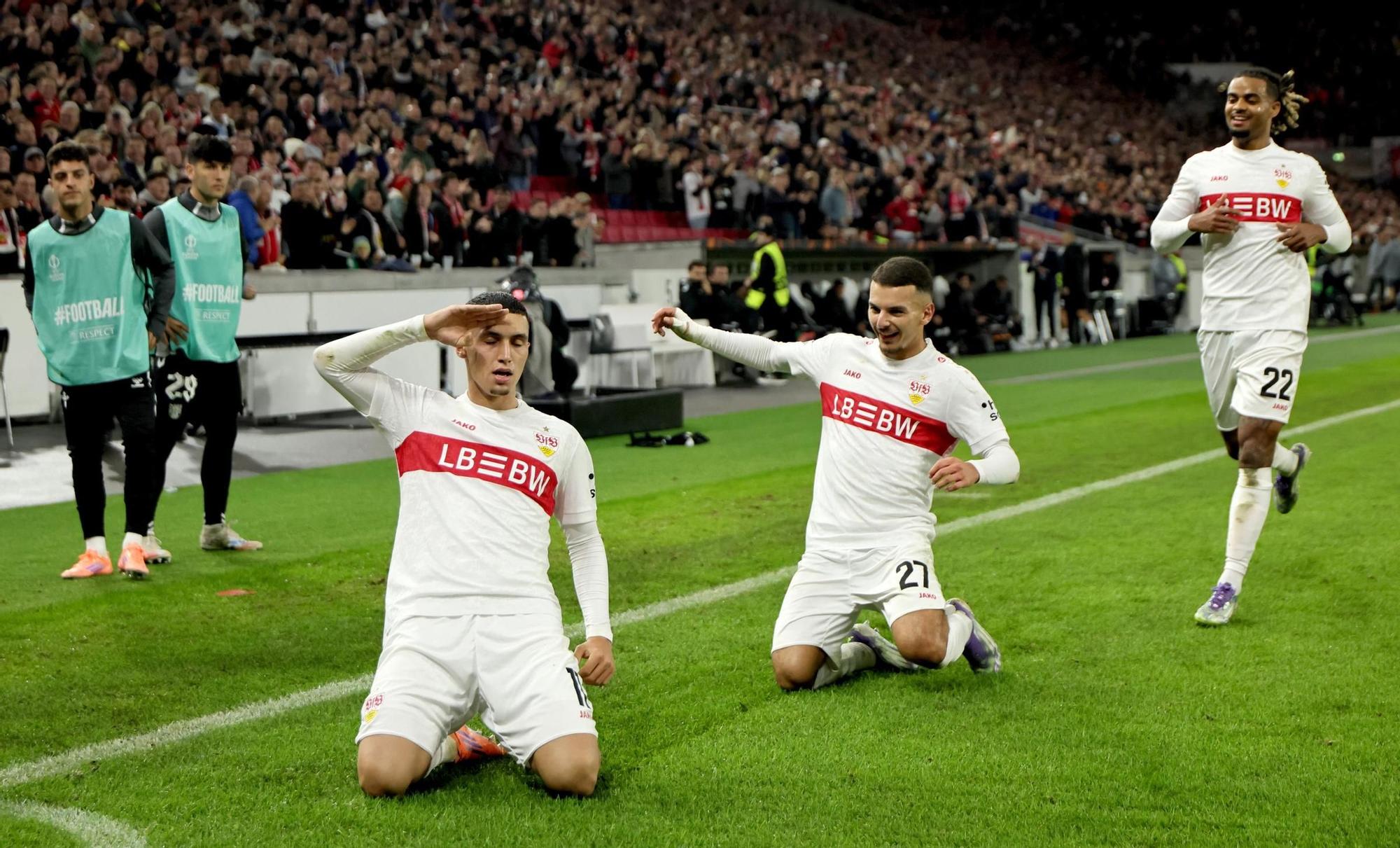 Las imágenes del debut del Celta en Europa League, frente al Stuttgart