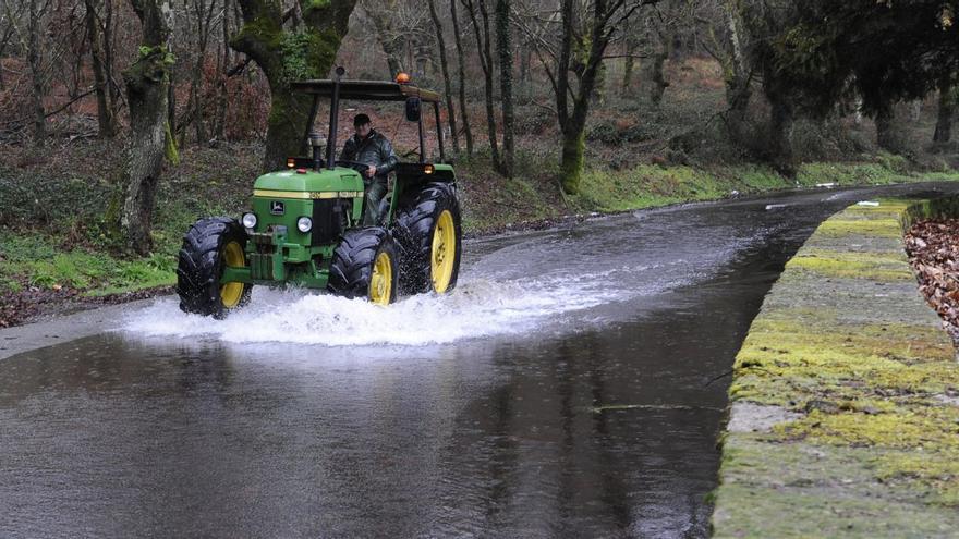 Área de descanso con «piscina» incorporada en Taboada
