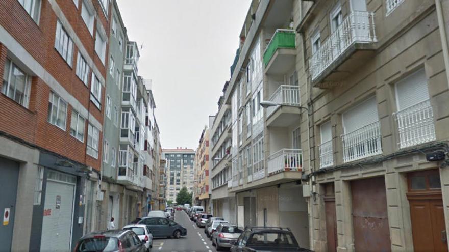 La calle Casiano Martínez, donde apareció el cuerpo. // Google