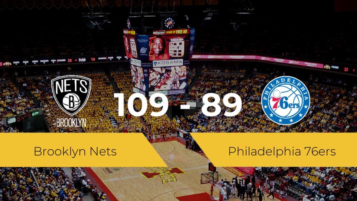 Brooklyn Nets logra ganar a Philadelphia 76ers en el Barclays Center (109-89)