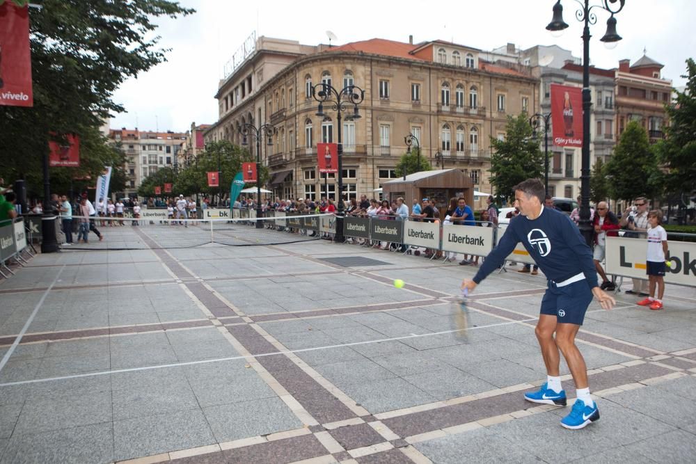 Exhibición de tenis del Torneo Dionisio Nespral