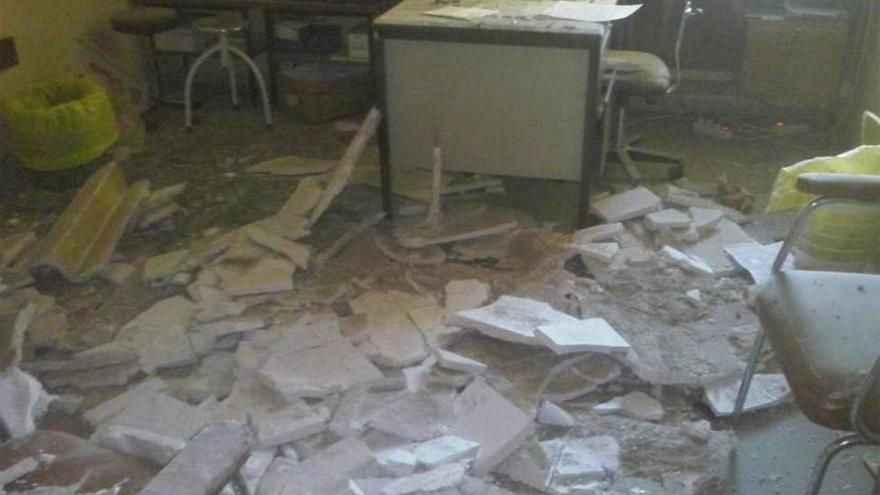 Desalojan el área de Oftalmología del Hospital Virgen de la Montaña de Cáceres por peligro de derrumbes