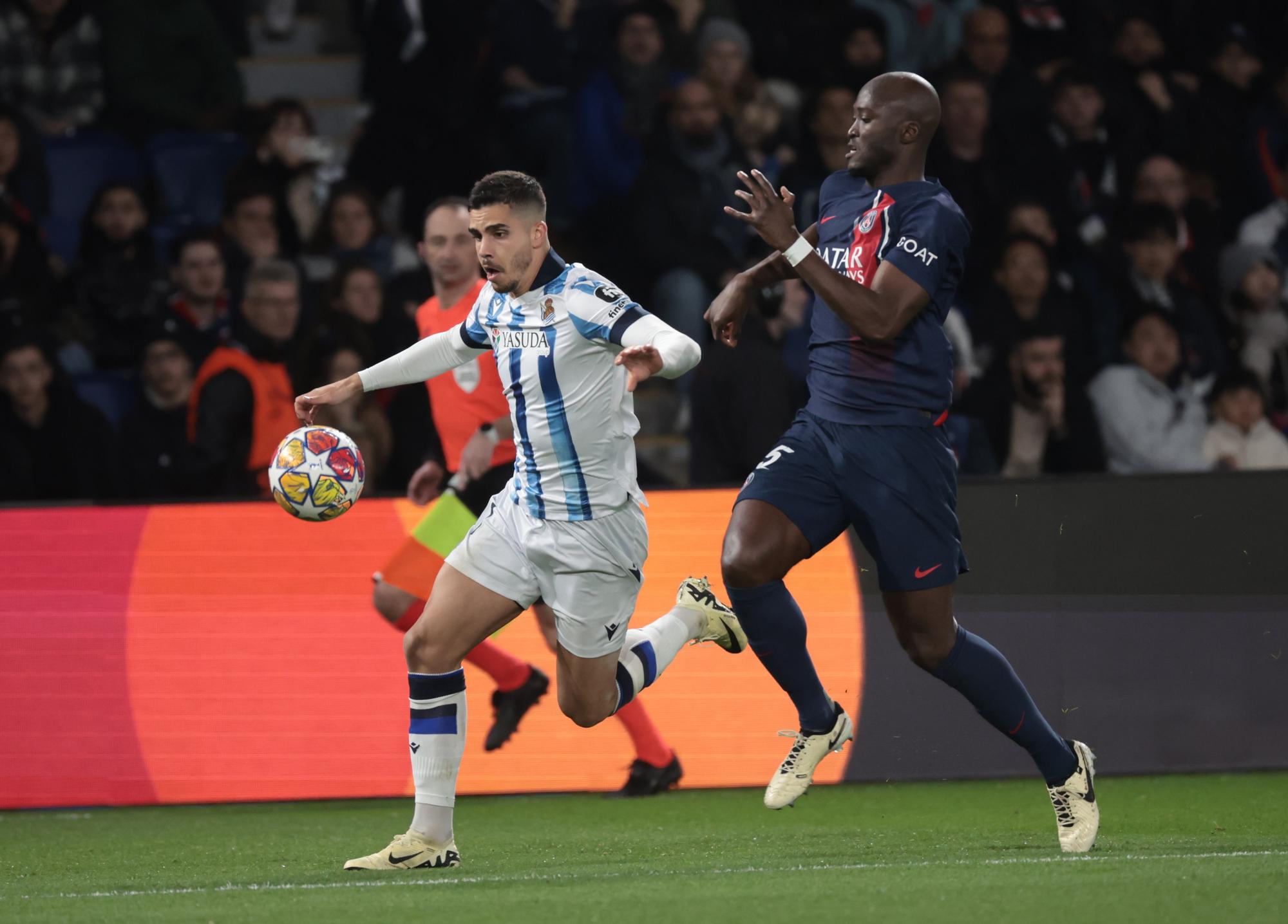 UEFA Champions League Round of 16, 1st leg - PSG vs Real Sociedad