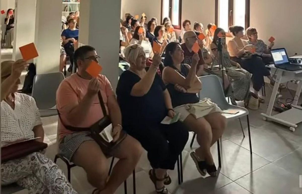 Participantes en una de las sesiones del proyecto en salud comunitaria.