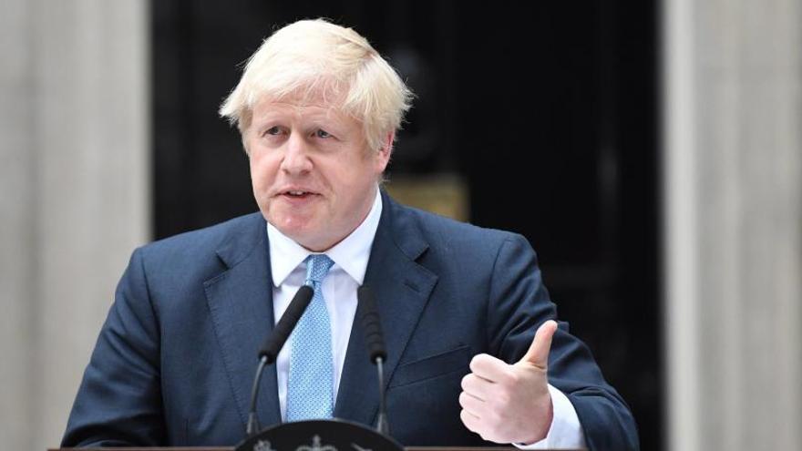 Johnson no quiere prórrogas para salir de la UE.