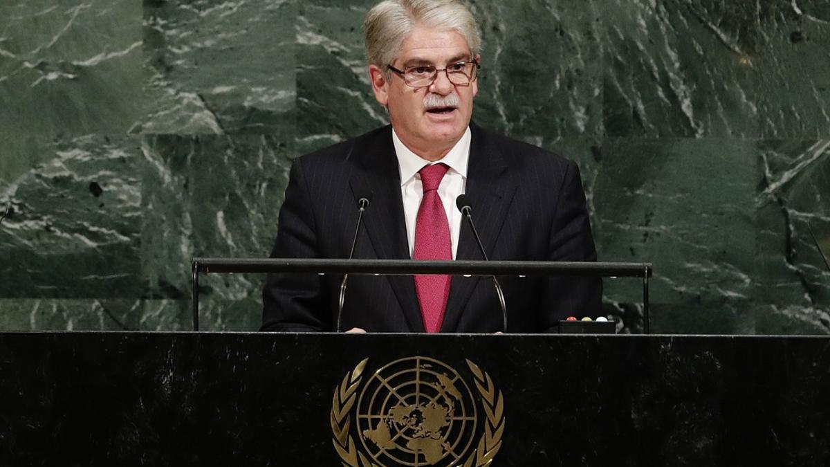 Alfonso Dastis en la ONU