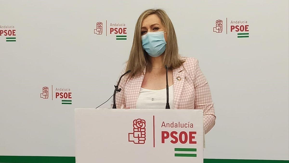 María Jesús Serrano, secretaria general del PSOE de Baena.