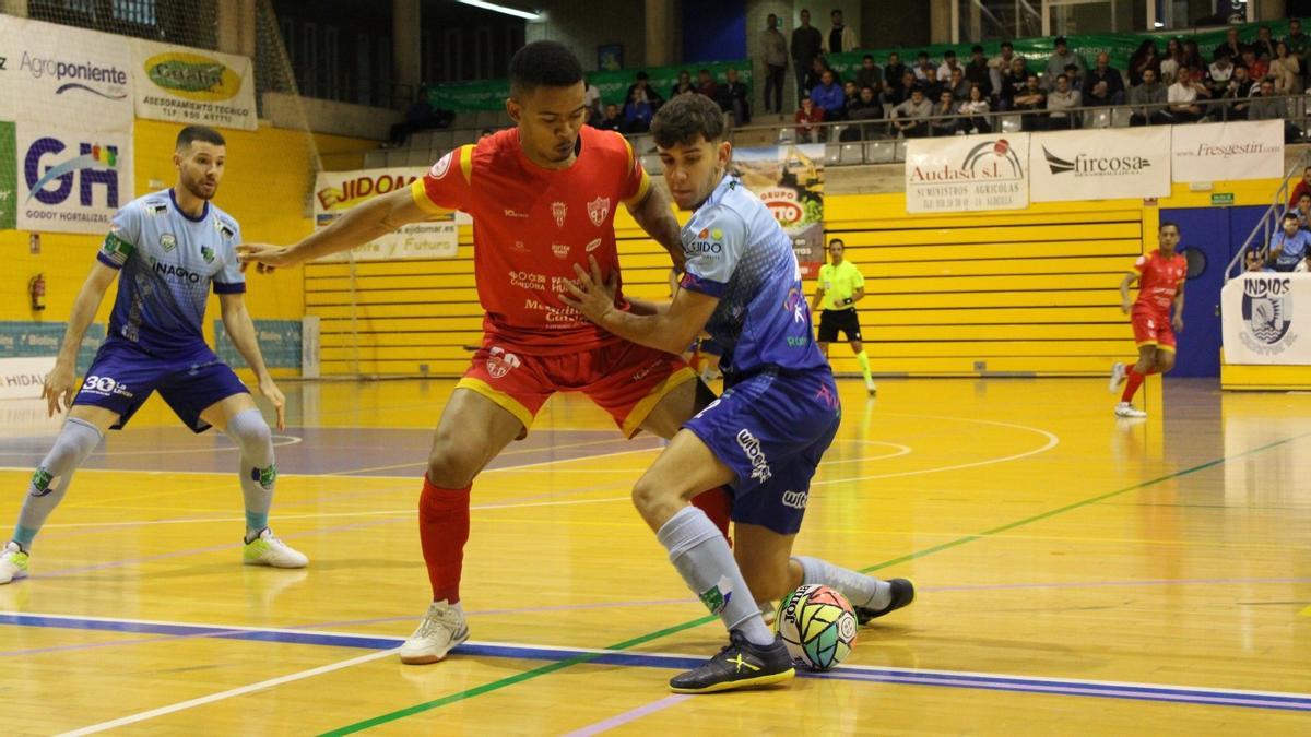 Muhammad, en el partido entre El Ejido y Córdoba Futsal de la Copa del Rey.