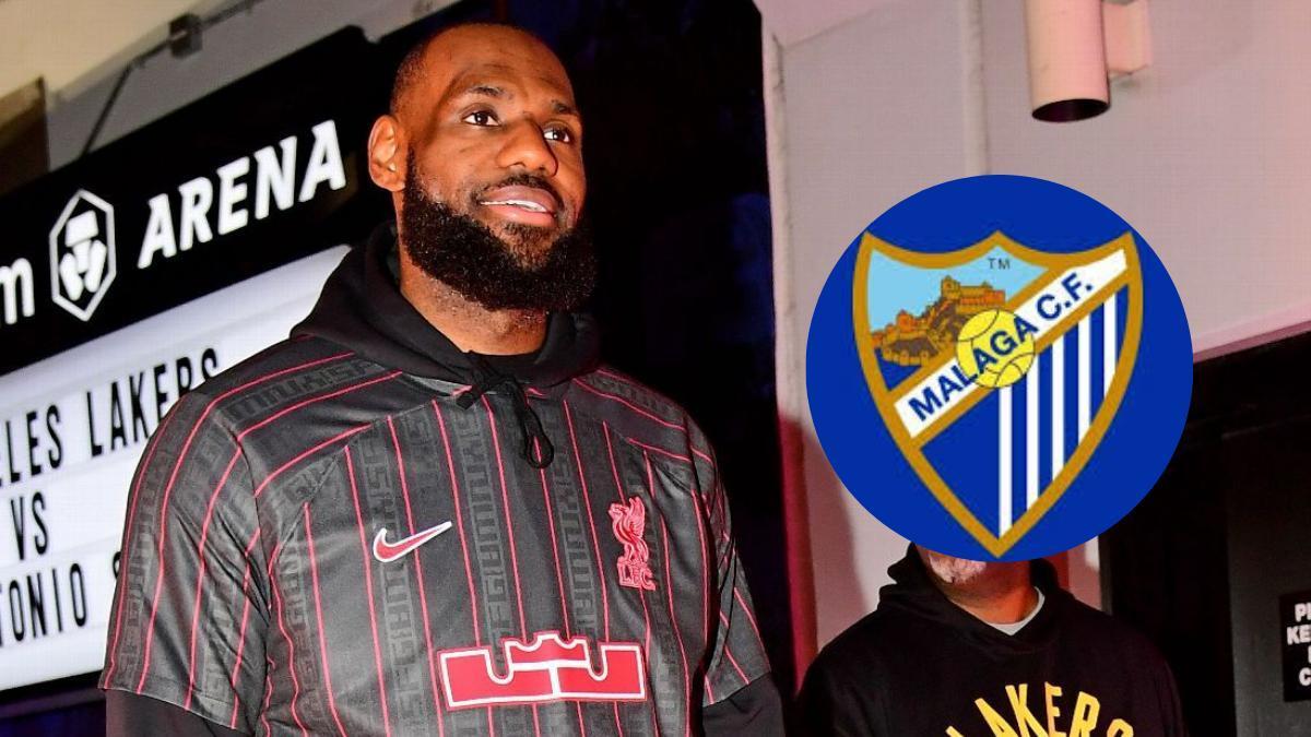LeBron James puede convertirse en nuevo propietario del Málaga CF.