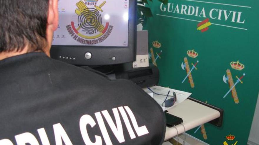 La Guardia Civil detiene a una persona por estafas a través de Internet