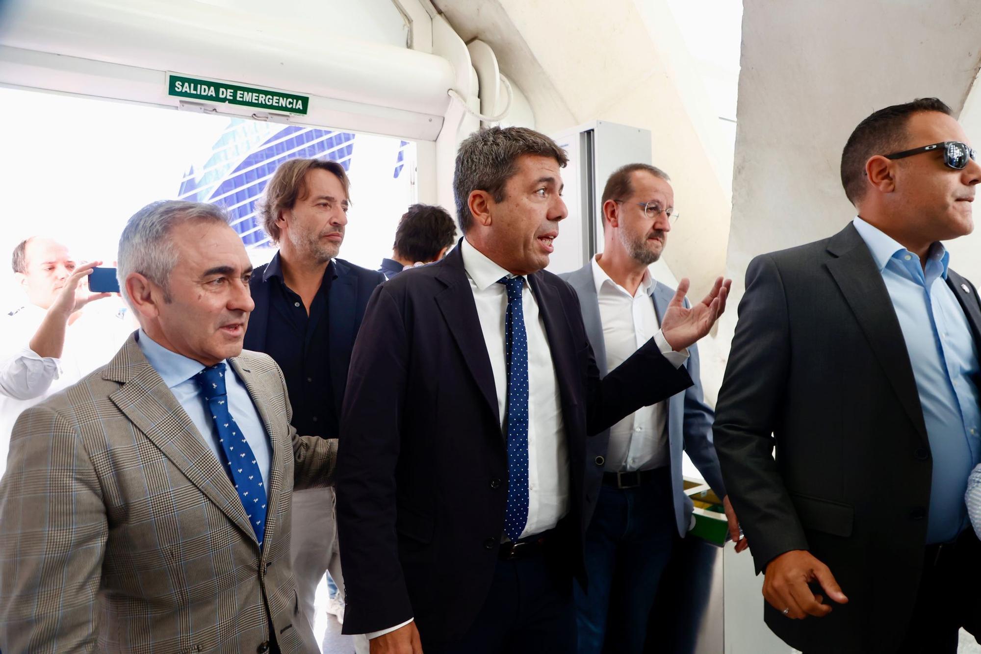 Primer acto de Carlos Mazón tras el funeral de Estado y los abucheos de las víctimas