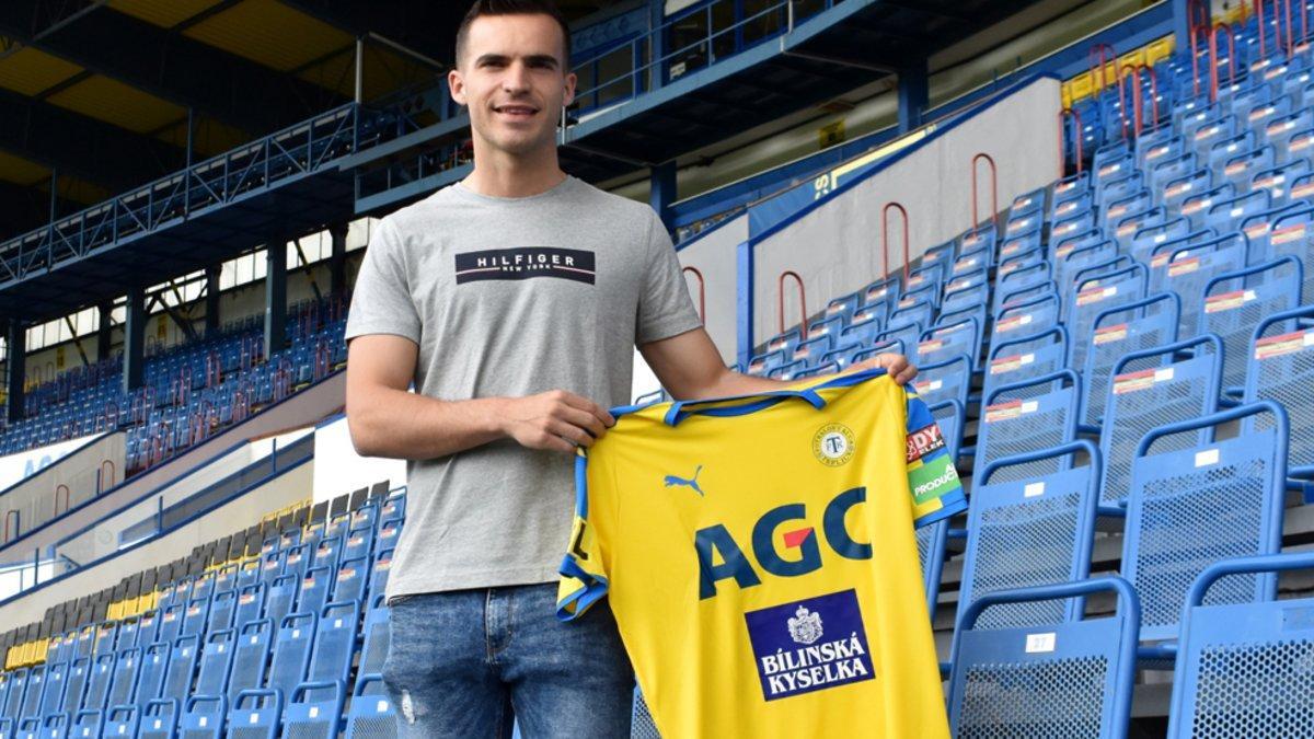 Manel Royo se incorporó al Teplice este pasado verano