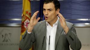 Sánchez: El senyor Iglesias mha proposat una negociació en exclusiva i excloent